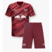 Echipament fotbal RB Leipzig Antonio Nusa #7 Tricou Deplasare 2024-25 pentru copii maneca scurta (+ Pantaloni scurti)